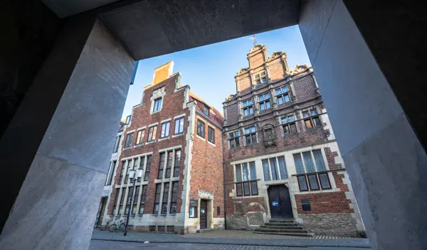 Münster Innenstadt Altstadt Krameramtshaus 01 F1923 © Münsterland E.V. Sebastian Lehrke