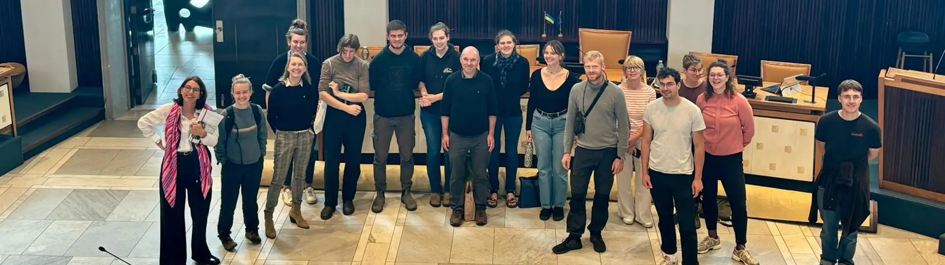 Bezoek Landbouwstudenten Kassel 1