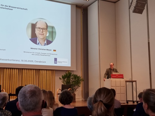 Christian Meyer tijdens zijn keynote