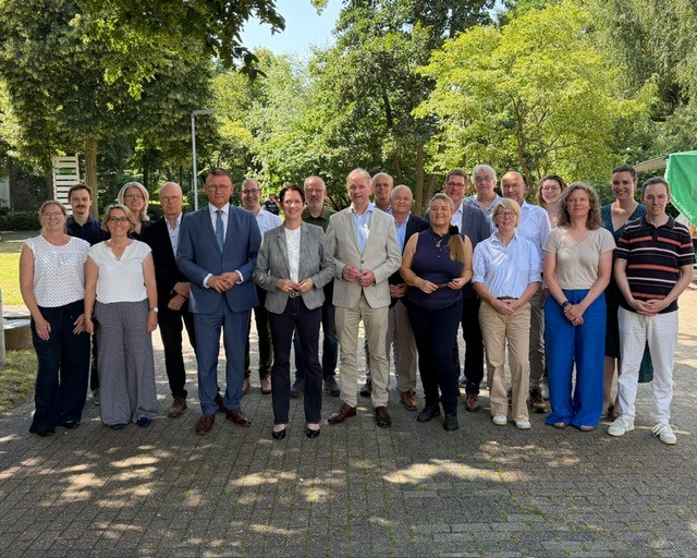 Groepsfoto werkbezoek Agrar NL-NRW