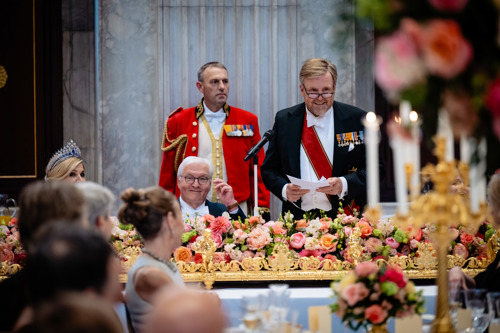 Toespraak van Willem-Alexander tijdens het staatsbanket © Foto Bundesregeriung, Sandra Steins